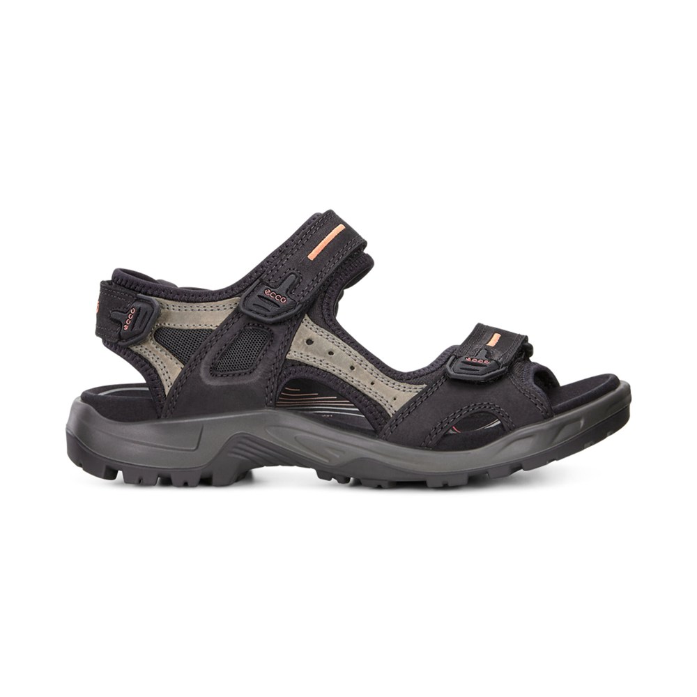 ECCO Mens Sandals Black - Yucatan - SMN-056734